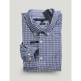 TOMMY HILFIGER KOSZULA MESKA W KRATKE 